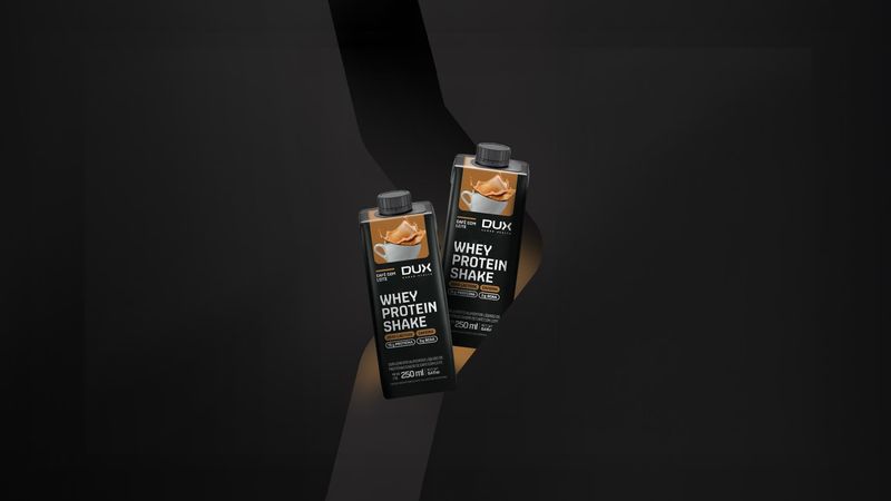 WHEY PROTEIN SHAKE CAFE DE LEITE DUX 250ML