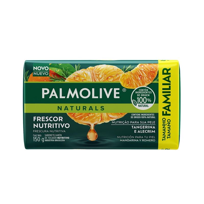 SABONETE PALMOLIVE NATURALS TANGERINA E ALECRIM 150G