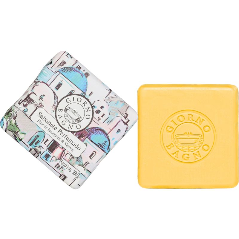 SABONETE GIORNO BAGNO FLOR DE LARANJEIRA / VETIVER 100G