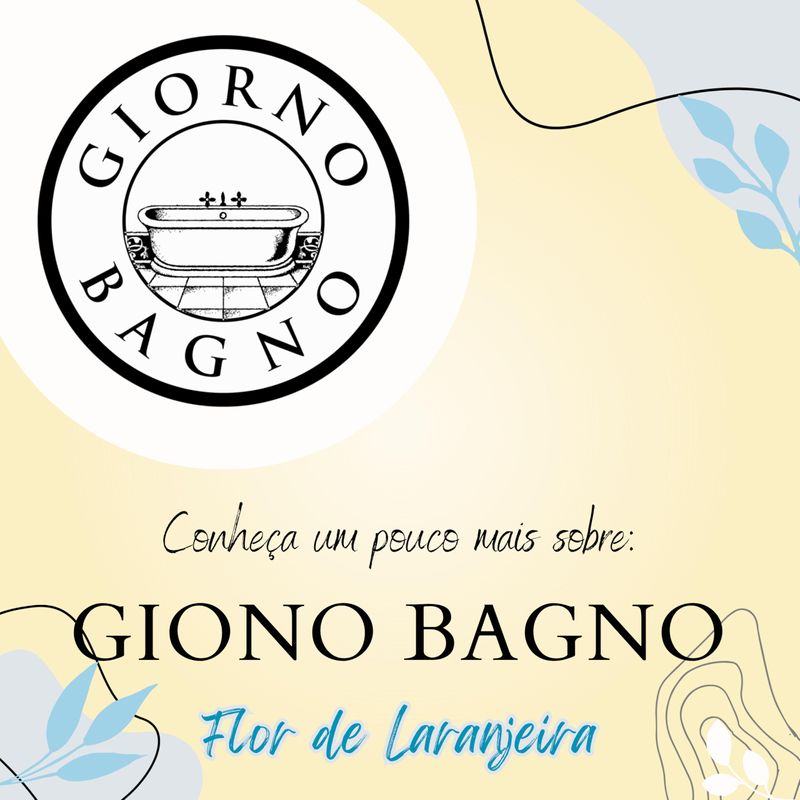 SABONETE GIORNO BAGNO FLOR DE LARANJEIRA / VETIVER 100G