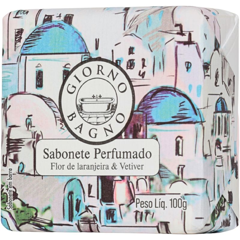 SABONETE GIORNO BAGNO FLOR DE LARANJEIRA / VETIVER 100G