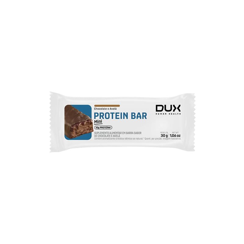 MINI PROTEIN BAR CHOCOLATE E AVELA DUX 30G
