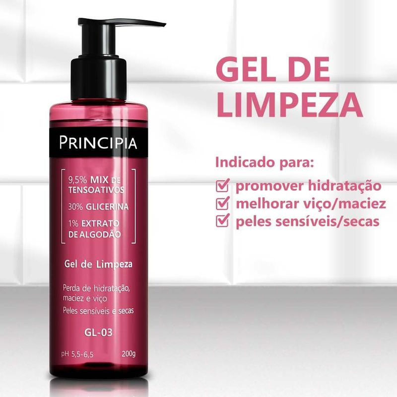 GEL DE LIMPEZA PRINCIPIA GL-03 200ML