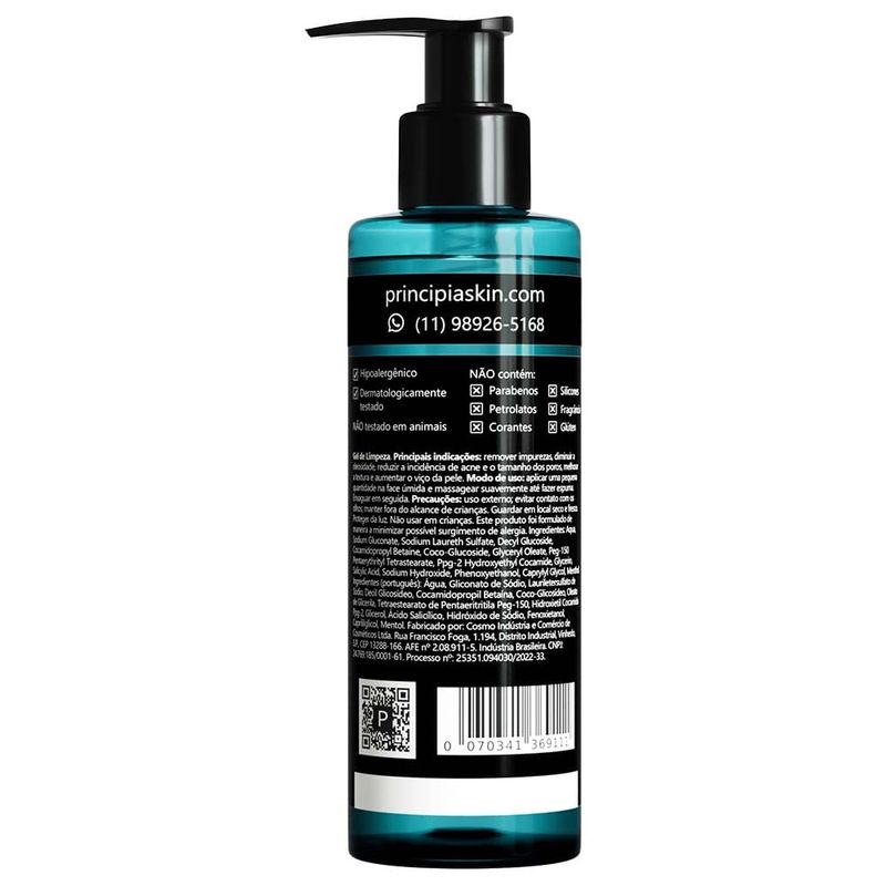 GEL DE LIMPEZA PRINCIPIA GL-01 200ML
