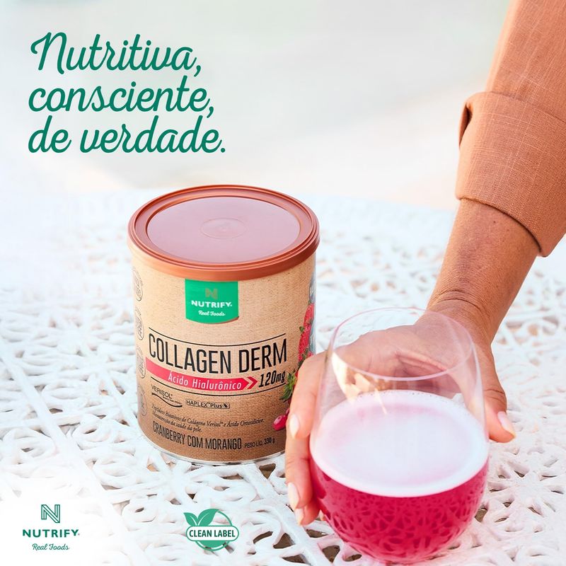 COLLAGEN DERM NUTRIFY CRANBERRY/MORANGO 330G
