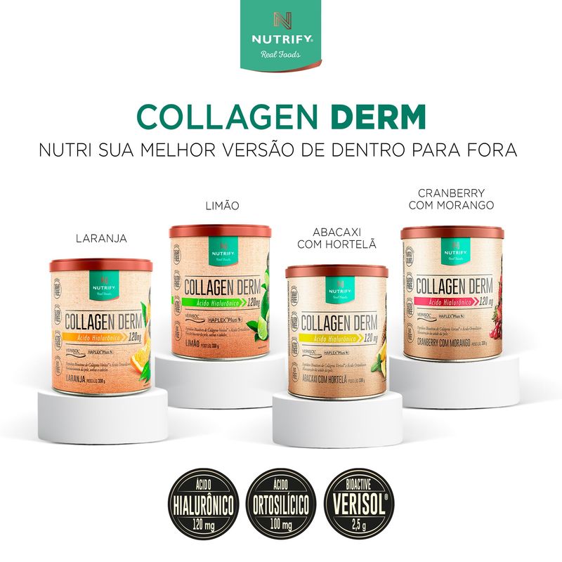COLLAGEN DERM NUTRIFY CRANBERRY/MORANGO 330G