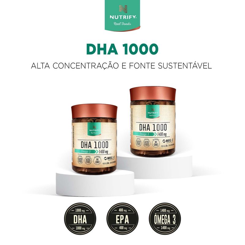 DHA 1000 NUTRIFY 120 CAP