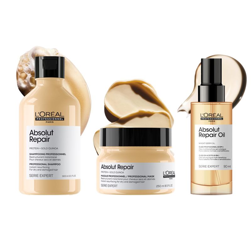 LOREAL PROFESSIONNEL OLEO ABSOLUT REPAIR GOLD 90ML