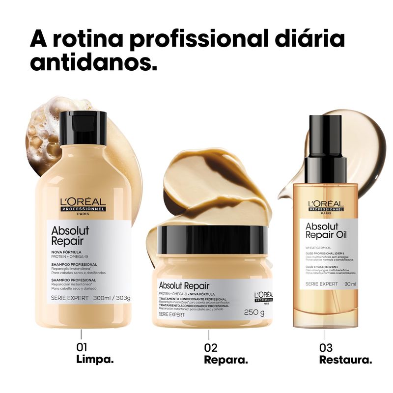 LOREAL PROFESSIONNEL OLEO ABSOLUT REPAIR GOLD 90ML