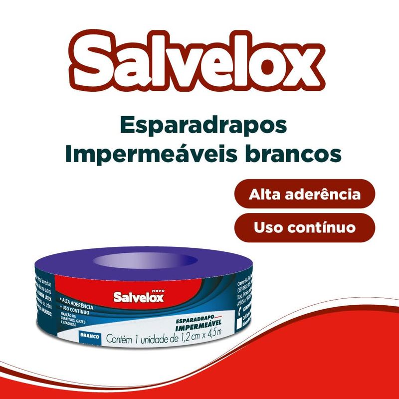 ESPARADRAPO SALVELOX  1.2CMX4.5M