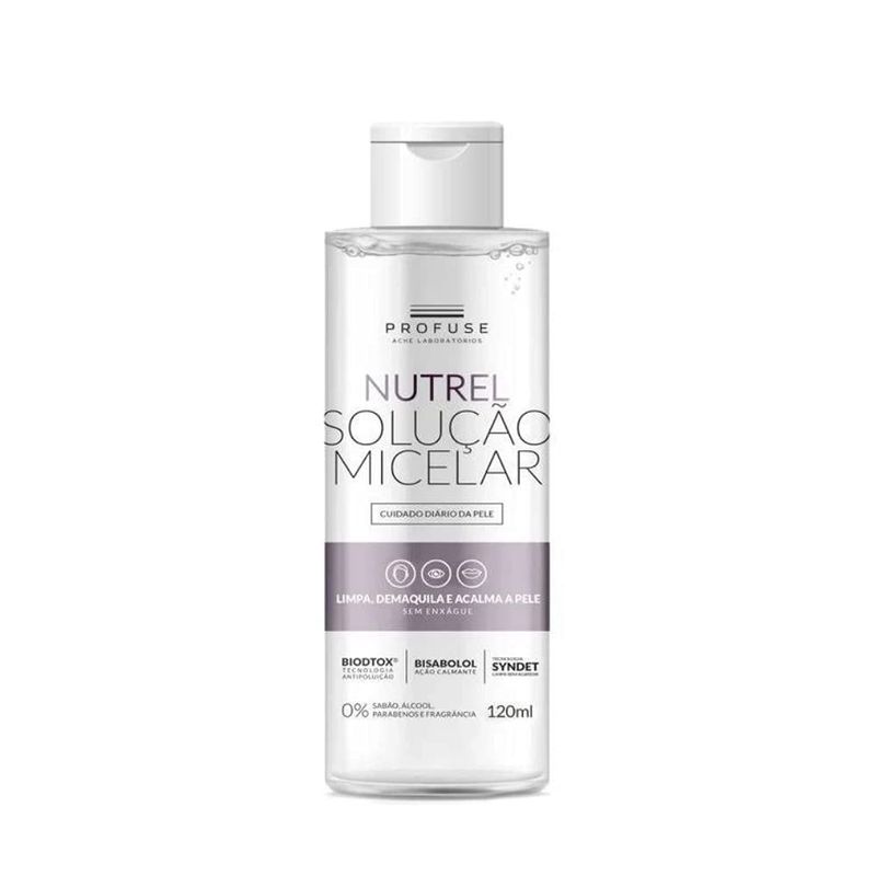 PROFUSE NUTREL SOLUÇAO MICELAR 120ML