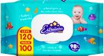TOALHA UMEDECIDA ESTRELINHA 120UN