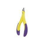 ALICATE PARA UNHA MERHEJE AMARELO E VIOLETA 1UN
