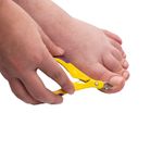 ALICATE PARA UNHA MERHEJE AMARELO E VIOLETA 1UN