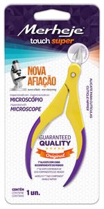 ALICATE PARA UNHA MERHEJE AMARELO E VIOLETA 1UN