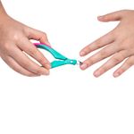 ALICATE PARA CUTICULA MERHEJE VERDE PINK