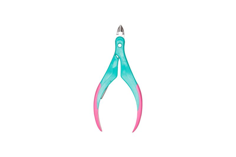 ALICATE PARA CUTICULA MERHEJE VERDE PINK