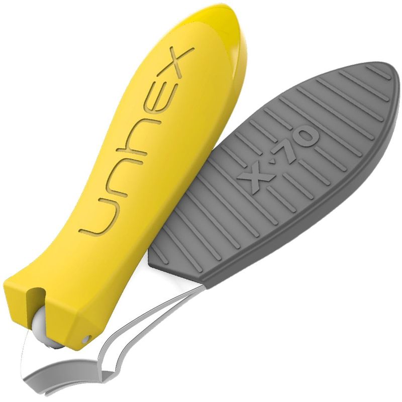 CORTADOR DE UNHA UNHEX AMARELO 1UN