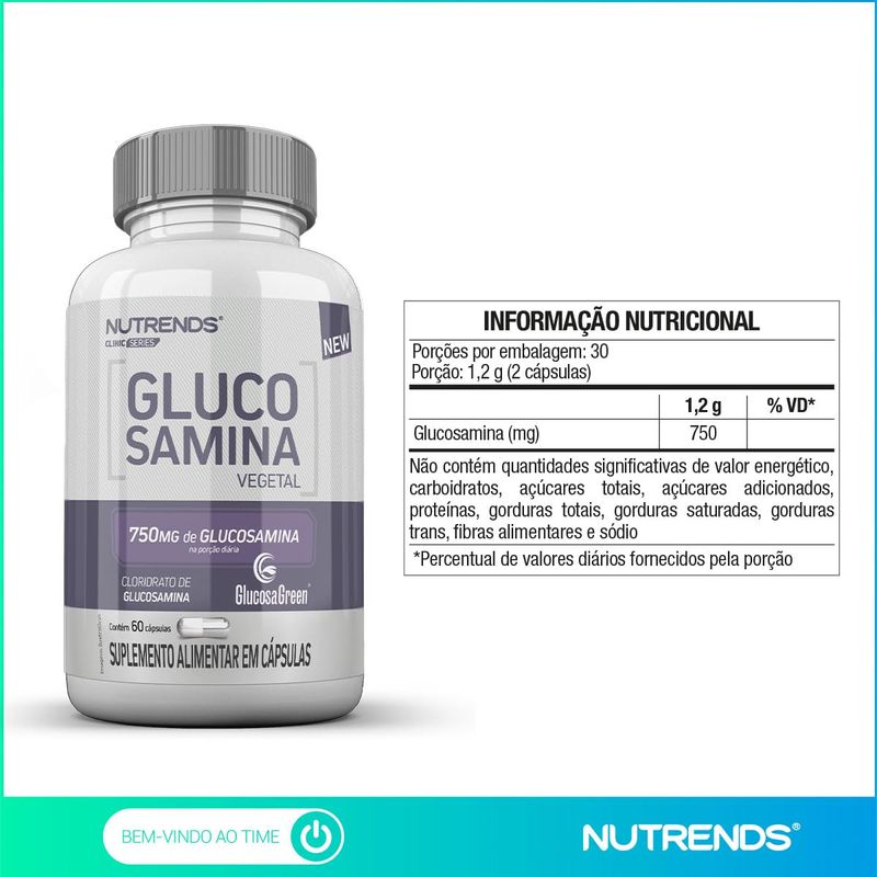 GLUCOSAMINA NUTRENDS 60CAP