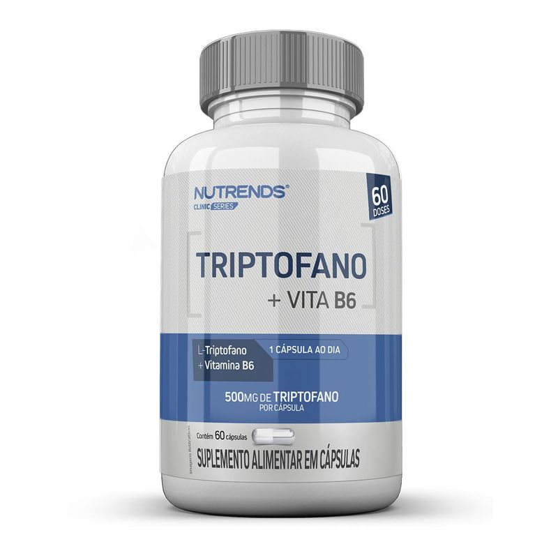 TRIPTOFANO + B6 600MG NUTRENDS 60CAP