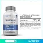TRIPTOFANO + B6 600MG NUTRENDS 60CAP