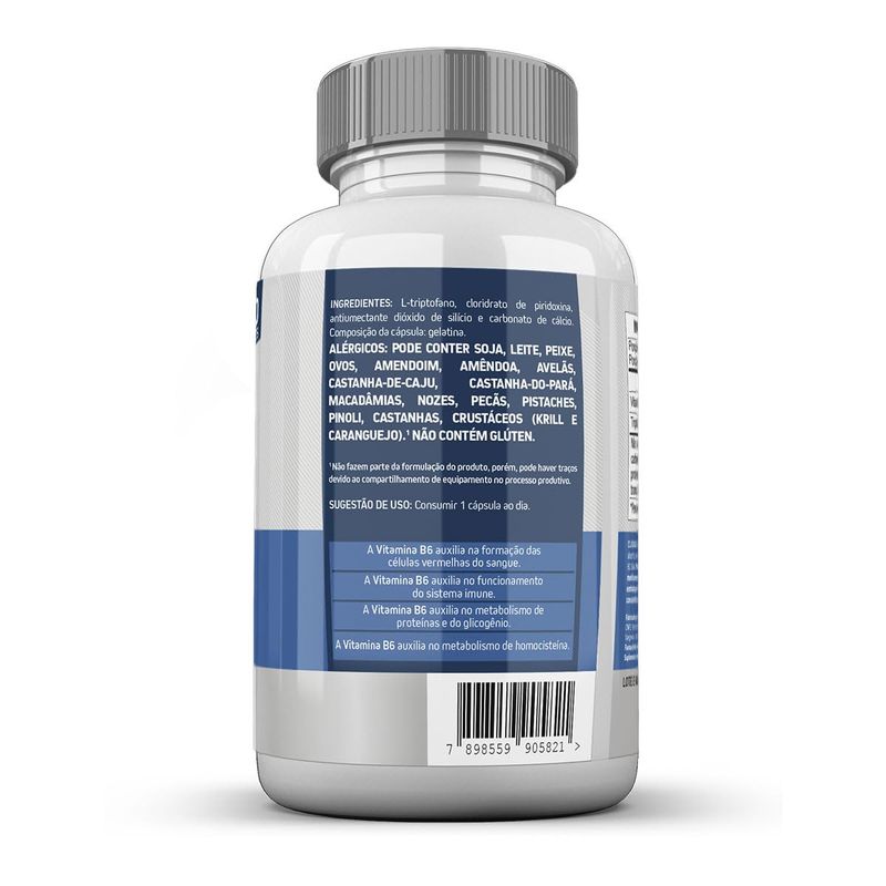 TRIPTOFANO + B6 600MG NUTRENDS 60CAP