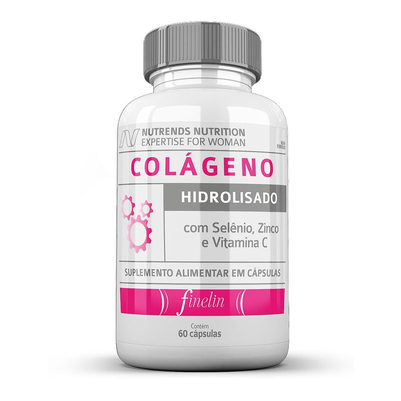 COLAGENO HIDROLISADO 600MG NUTRENDS 60CAP