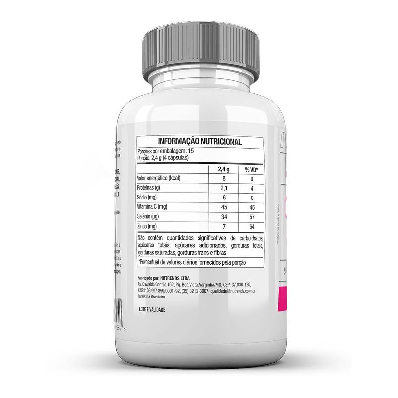 COLAGENO HIDROLISADO 600MG NUTRENDS 60CAP