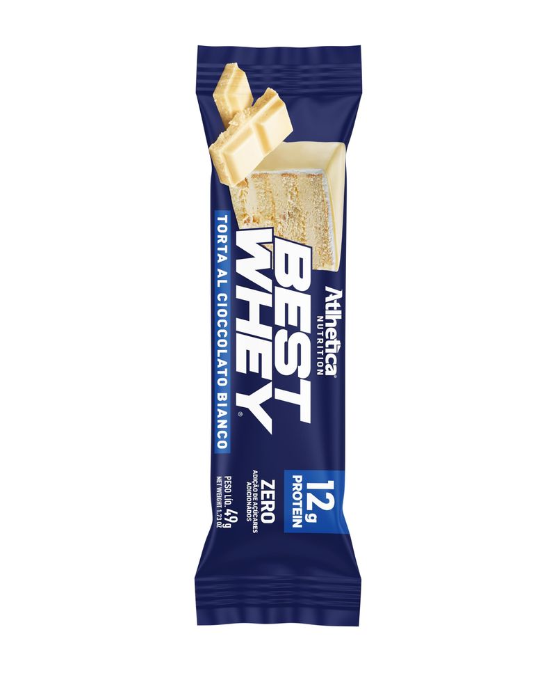 BEST WHEY BARRA TORTA DE CHOCOLATE BRANCO 49G