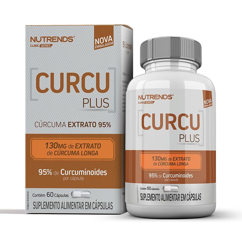 CURCU PLUS EXTRATO DE CURCUMA NUTRENDS 60CAP