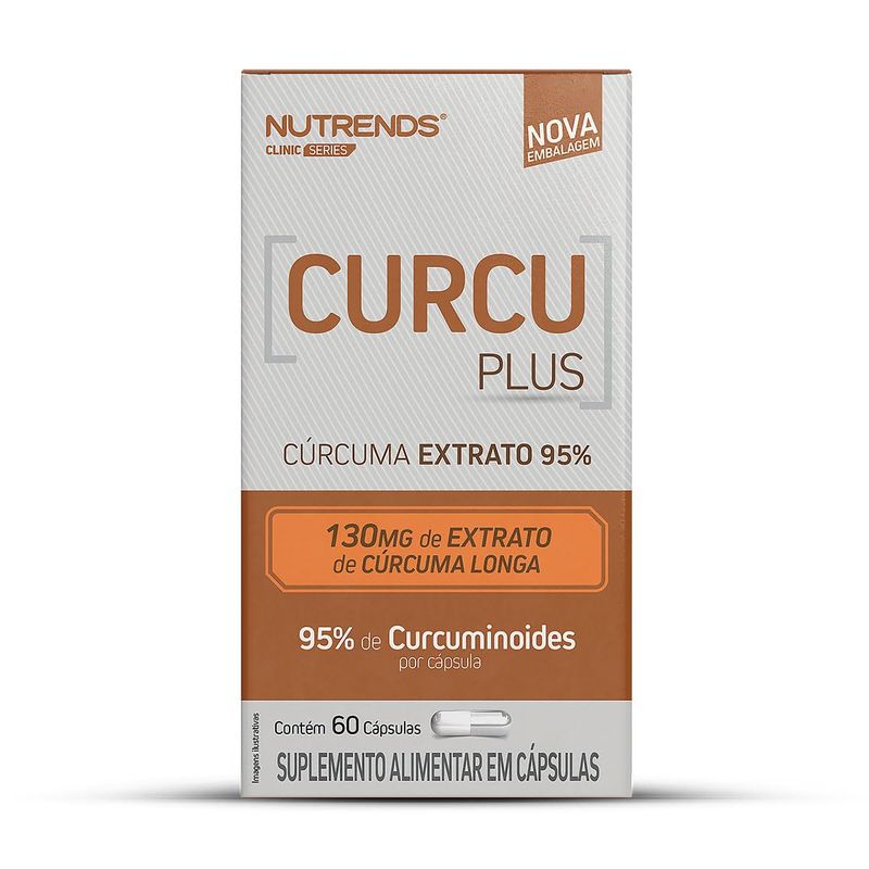 CURCU PLUS EXTRATO DE CURCUMA NUTRENDS 60CAP