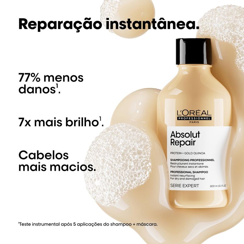 LOREAL PROF SH ABSOLUT REPAIR GOLD QUINOA REFIL 240ML