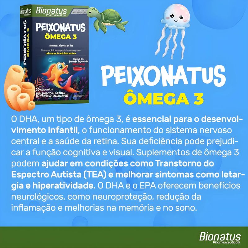 OMEGA 3 PEIXONATUS 30CAP