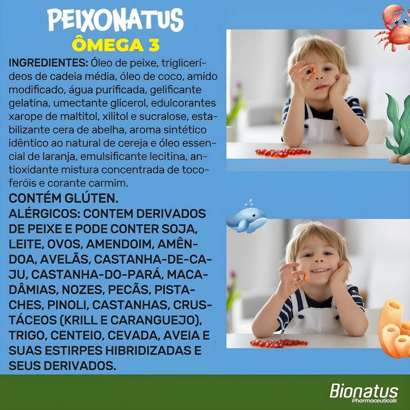 OMEGA 3 PEIXONATUS 30CAP