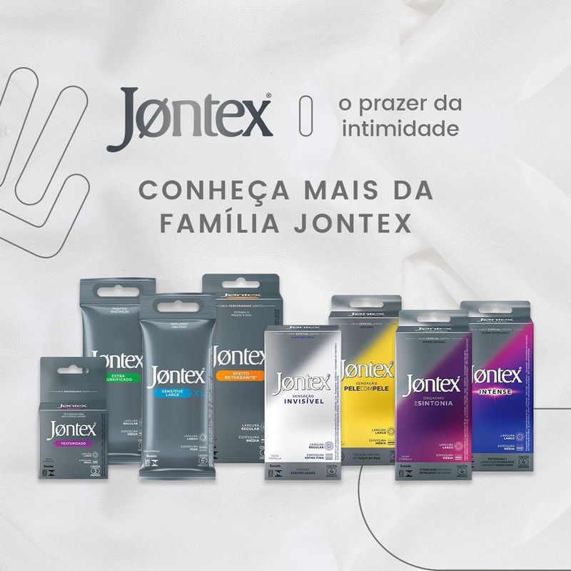 PRESERVATIVO JONTEX EFEITO RETARDANTE 3UN