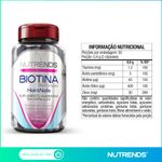 BIOTINA HAIR E NAILS NUTRENDS 60CAP