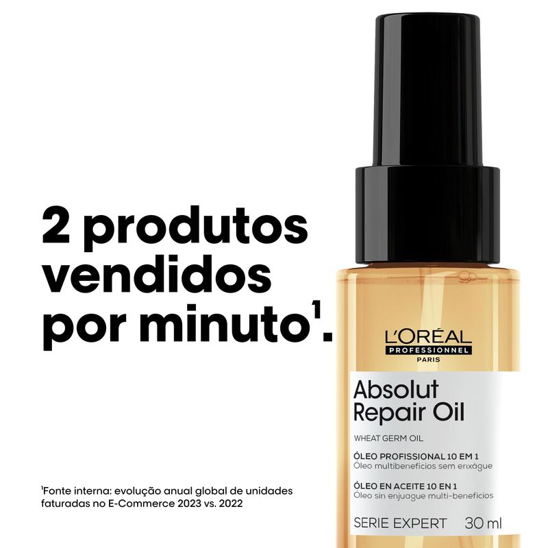LOREAL PROFESSIONNEL OLEO 10X1 ABSOLUT REPAIR GOLD 30ML
