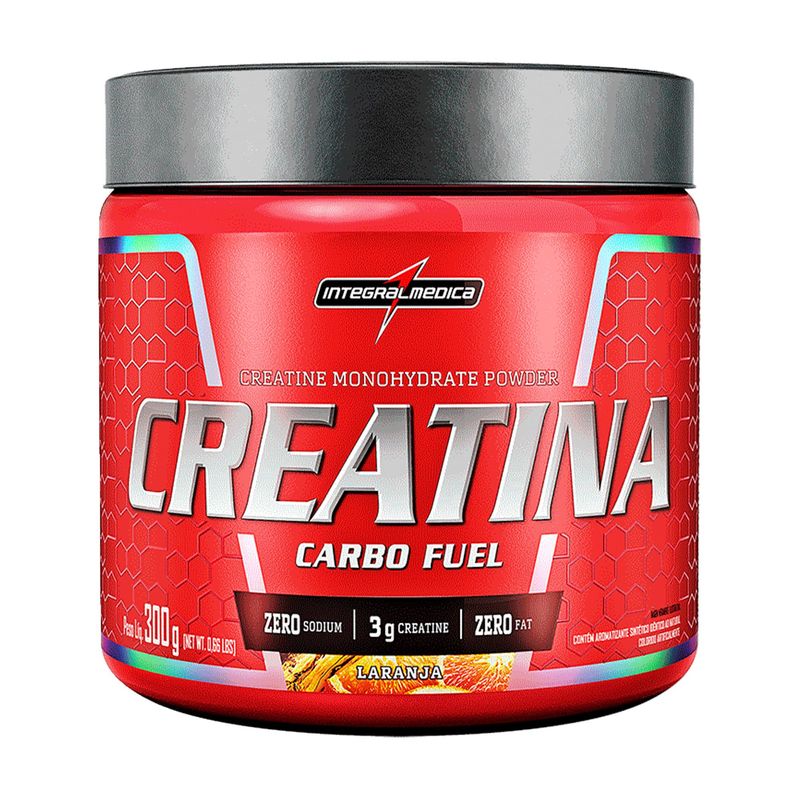 CREATINA CARBO FUEL LARANJA INTEGRAL MEDICA 300G