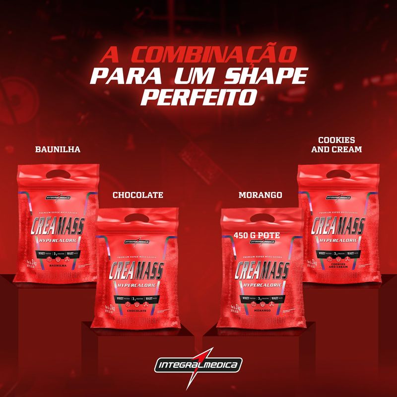 CREAMASS INTEGRAL MEDICA MORANGO 3KG