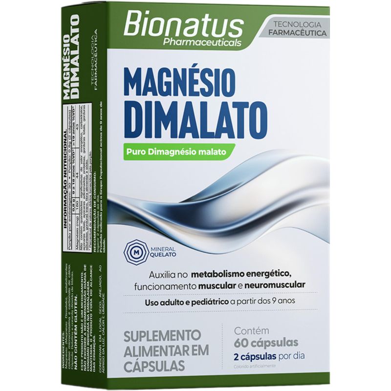 MAGNESIO DIMALATO BIONATUS 60CPR