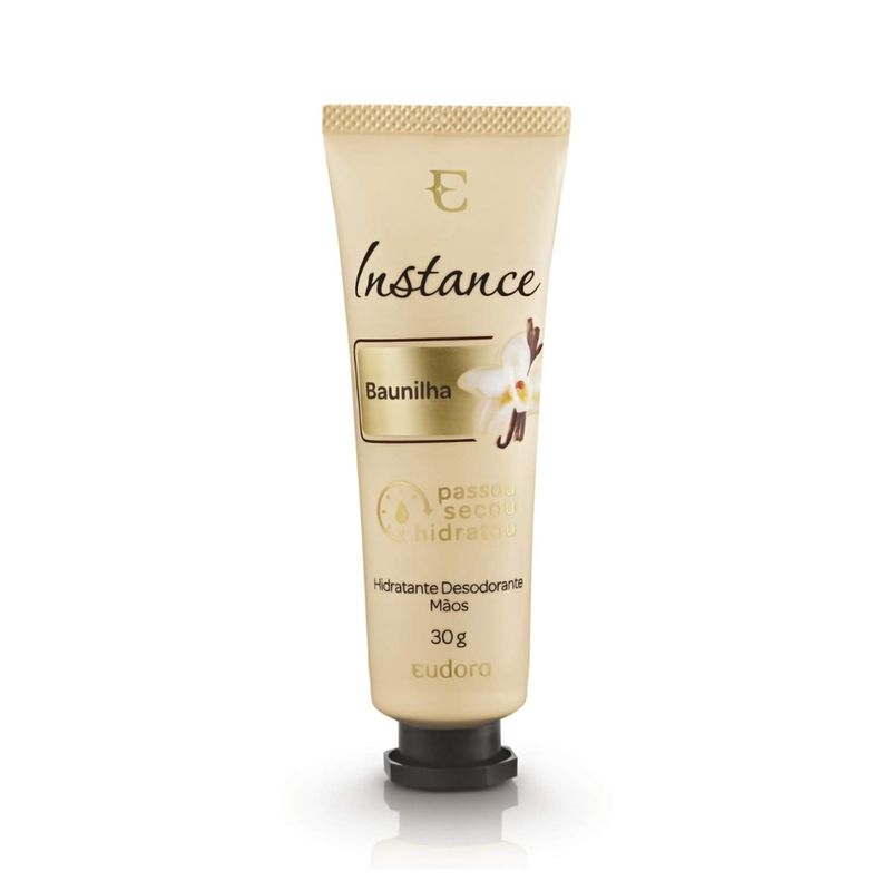 EUDORA INSTANCE HIDRATANTE PARA MAOS BAUNILHA 30G