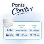 ROUPA INTIMA DESCARTAVEL TENA PANTS CONFORT UNISSEX G/EG 8UN