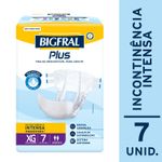 FRALDA BIGFRAL PLUS GERIATRICA XG 7UN