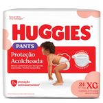 FRALDA HUGGIES MAXIMA PROTEÇAO ROUPINHA XG 24UN