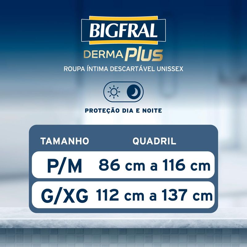 ROUPA INTIMA DESCARTAVEL BIGFRAL PANTS PREMIUM GERIATRI-148