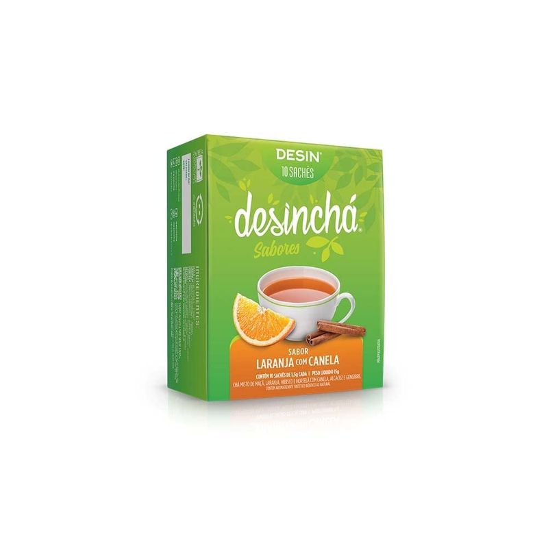 CHA DESINCHA LARANJA E CANELA 10 SACHES