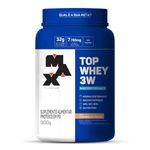 TOP WHEY 3W + PERFORMANCE MAX TITANIUM VITAMINA DE FRUTA 900