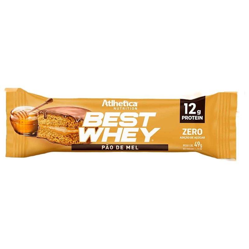 BEST WHEY BARRA PAO DE MEL 49G