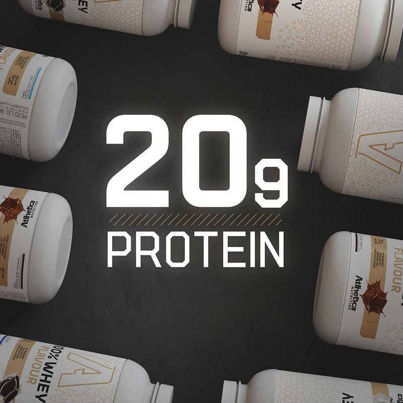 WHEY ATLHETICA FLAVOUR LEITE 900G