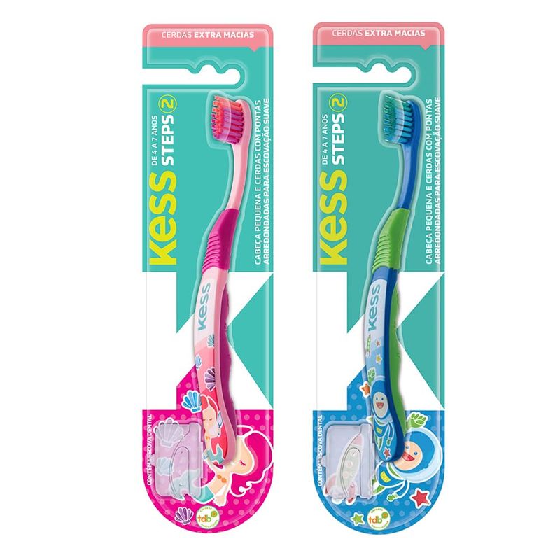 ESCOVA DENTAL KESS STEPS2 1UN